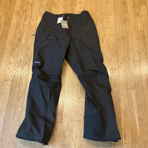 Women’s Patagonia Ski Pants-Black,  Medium/Regular - Picture 2 of 4